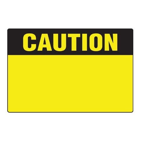 Panduit Thermal Transfer Polyester, CAUTION Labe C400X600A61